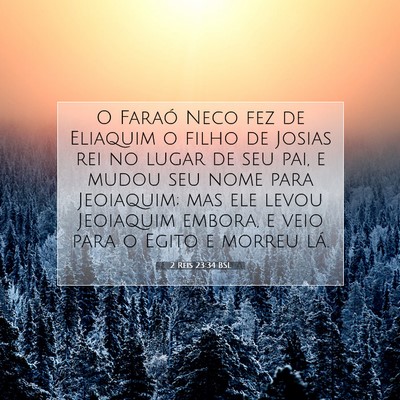 2 Reis 23:34 BSL Imagem do Versículo Bíblico