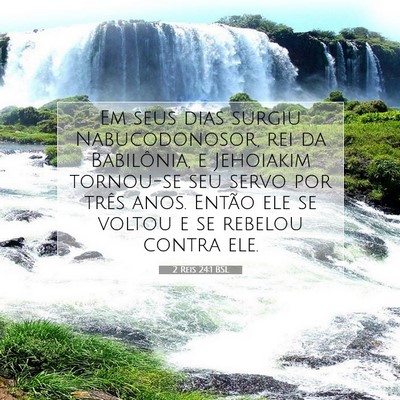 2 Reis 24:1 BSL Imagem do Versículo Bíblico