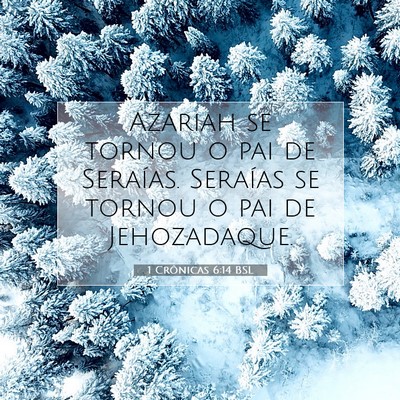 1 Crônicas 6:14 BSL Imagem do Versículo Bíblico