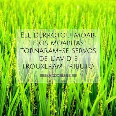 1 Crônicas 18:2 BSL Imagem do Versículo Bíblico