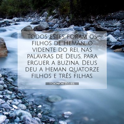 1 Crônicas 25:5 Versículo Bíblico Explicado