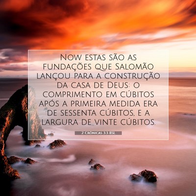 2 Crônicas 3:3 Versículo Bíblico Explicado