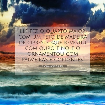 2 Crônicas 3:5 Versículo Bíblico Explicado
