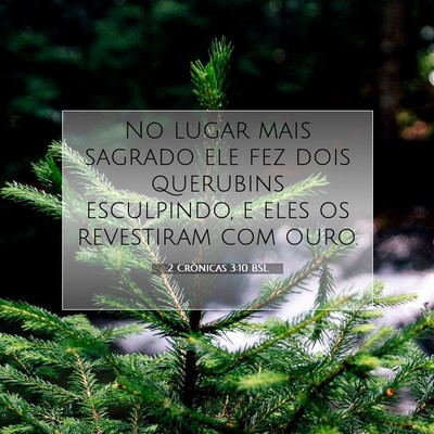 2 Crônicas 3:10 Versículo Bíblico Explicado