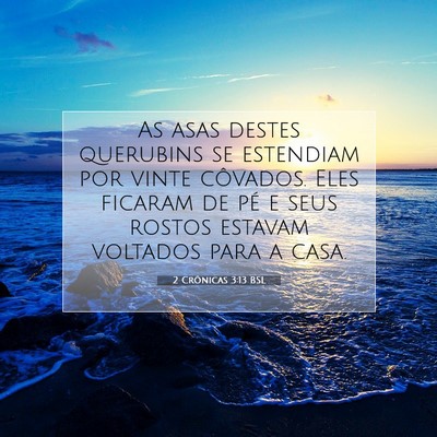 2 Crônicas 3:13 Versículo Bíblico Explicado
