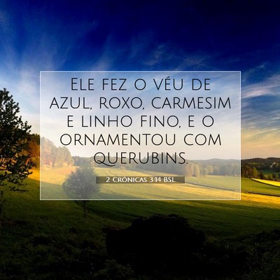 2 Crônicas 3:14 Versículo Bíblico Explicado