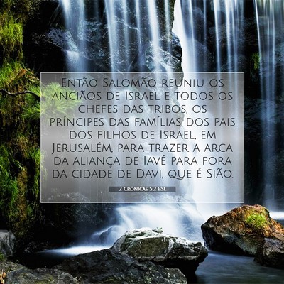 2 Crônicas 5:2 BSL Imagem do Versículo Bíblico