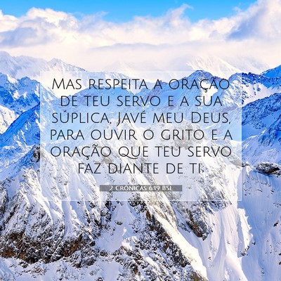 2 Crônicas 6:19 BSL Imagem do Versículo Bíblico