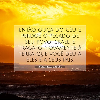 2 Crônicas 6:25 BSL Imagem do Versículo Bíblico