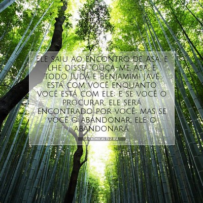 2 Crônicas 15:2 BSL Imagem do Versículo Bíblico