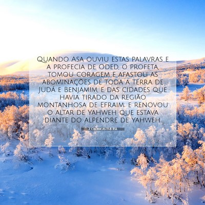 2 Crônicas 15:8 BSL Imagem do Versículo Bíblico