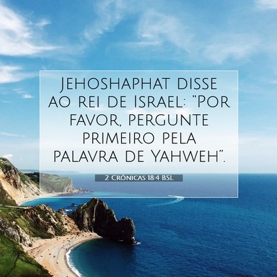 2 Crônicas 18:4 BSL Imagem do Versículo Bíblico