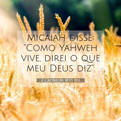 2 Crônicas 18:13 BSL Imagem do Versículo Bíblico
