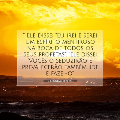 2 Crônicas 18:21 Versículo Bíblico Explicado