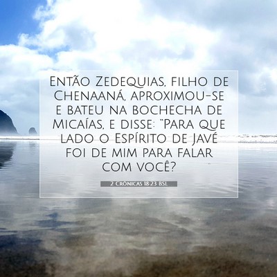 2 Crônicas 18:23 BSL Imagem do Versículo Bíblico