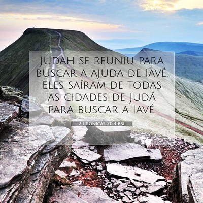 2 Crônicas 20:4 BSL Imagem do Versículo Bíblico