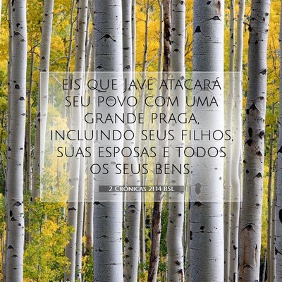 2 Crônicas 21:14 BSL Imagem do Versículo Bíblico