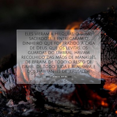 2 Crônicas 34:9 Versículo Bíblico Explicado