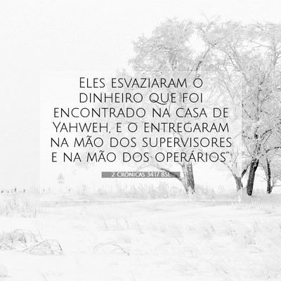 2 Crônicas 34:17 Versículo Bíblico Explicado