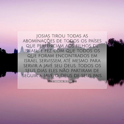 2 Crônicas 34:33 Versículo Bíblico Explicado