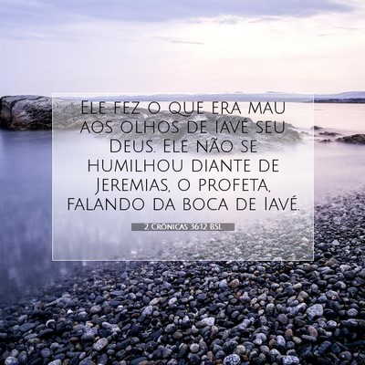 2 Crônicas 36:12 BSL Imagem do Versículo Bíblico