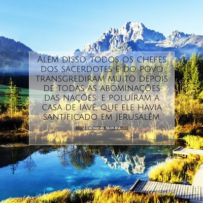 2 Crônicas 36:14 BSL Imagem do Versículo Bíblico