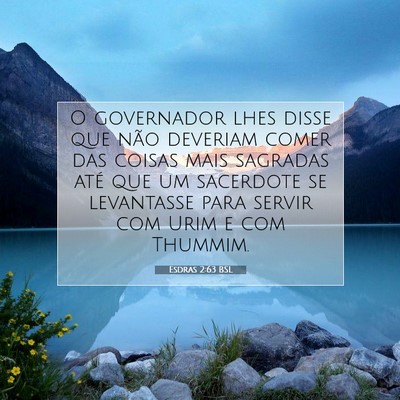 Esdras 2:63 BSL Imagem do Versículo Bíblico