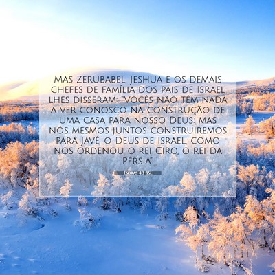 Esdras 4:3 BSL Imagem do Versículo Bíblico