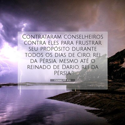 Esdras 4:5 BSL Imagem do Versículo Bíblico
