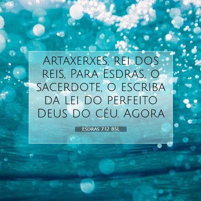 Esdras 7:12 BSL Imagem do Versículo Bíblico