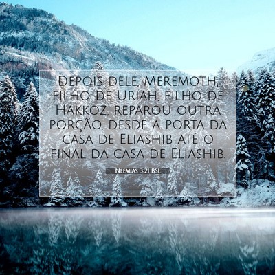 Neemias 3:21 Versículo Bíblico Explicado