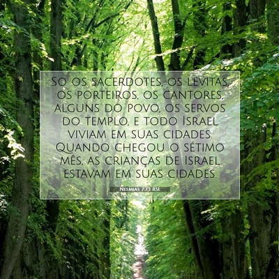 Neemias 7:73 BSL Imagem do Versículo Bíblico