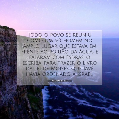 Neemias 8:1 BSL Imagem do Versículo Bíblico