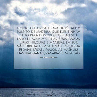Neemias 8:4 Versículo Bíblico Explicado