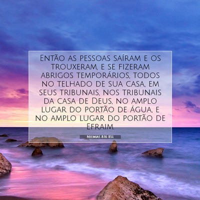 Neemias 8:16 Versículo Bíblico Explicado