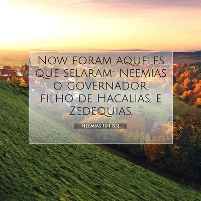 Neemias 10:1 BSL Imagem do Versículo Bíblico