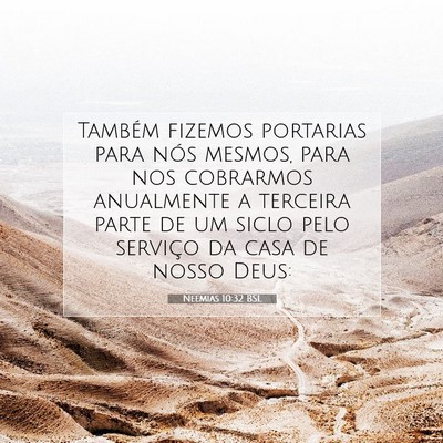 Neemias 10:32 Versículo Bíblico Explicado