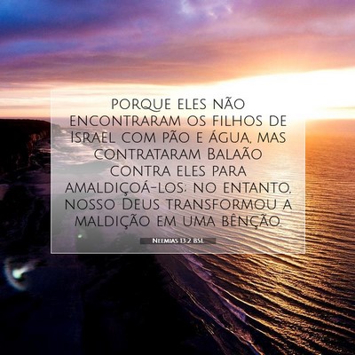 Neemias 13:2 BSL Imagem do Versículo Bíblico