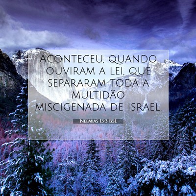 Neemias 13:3 BSL Imagem do Versículo Bíblico