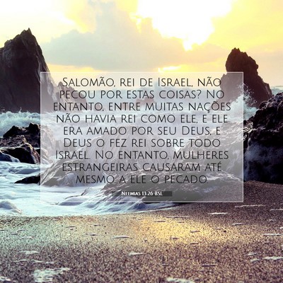Neemias 13:26 BSL Imagem do Versículo Bíblico