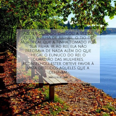 Ester 2:15 BSL Imagem do Versículo Bíblico