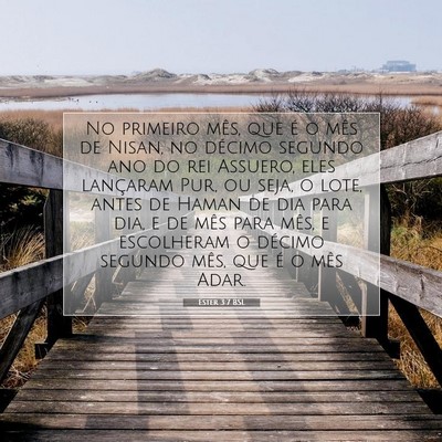 Ester 3:7 BSL Imagem do Versículo Bíblico