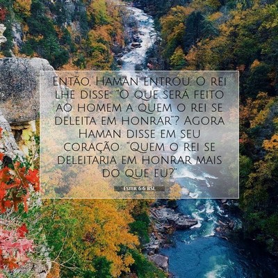 Ester 6:6 BSL Imagem do Versículo Bíblico