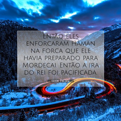 Ester 7:10 BSL Imagem do Versículo Bíblico