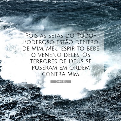 Jó 6:4 Versículo Bíblico Explicado