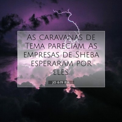 Jó 6:19 Versículo Bíblico Explicado