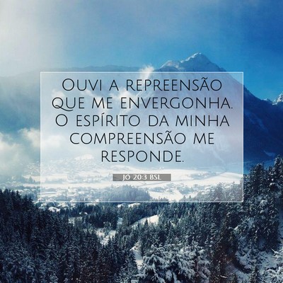 Jó 20:3 BSL Imagem do Versículo Bíblico
