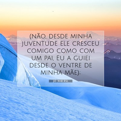 Jó 31:18 BSL Imagem do Versículo Bíblico