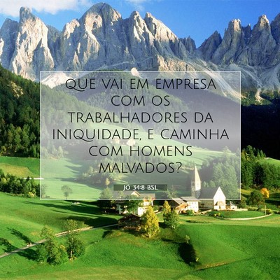 Jó 34:8 Versículo Bíblico Explicado
