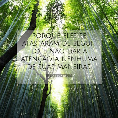 Jó 34:27 Versículo Bíblico Explicado